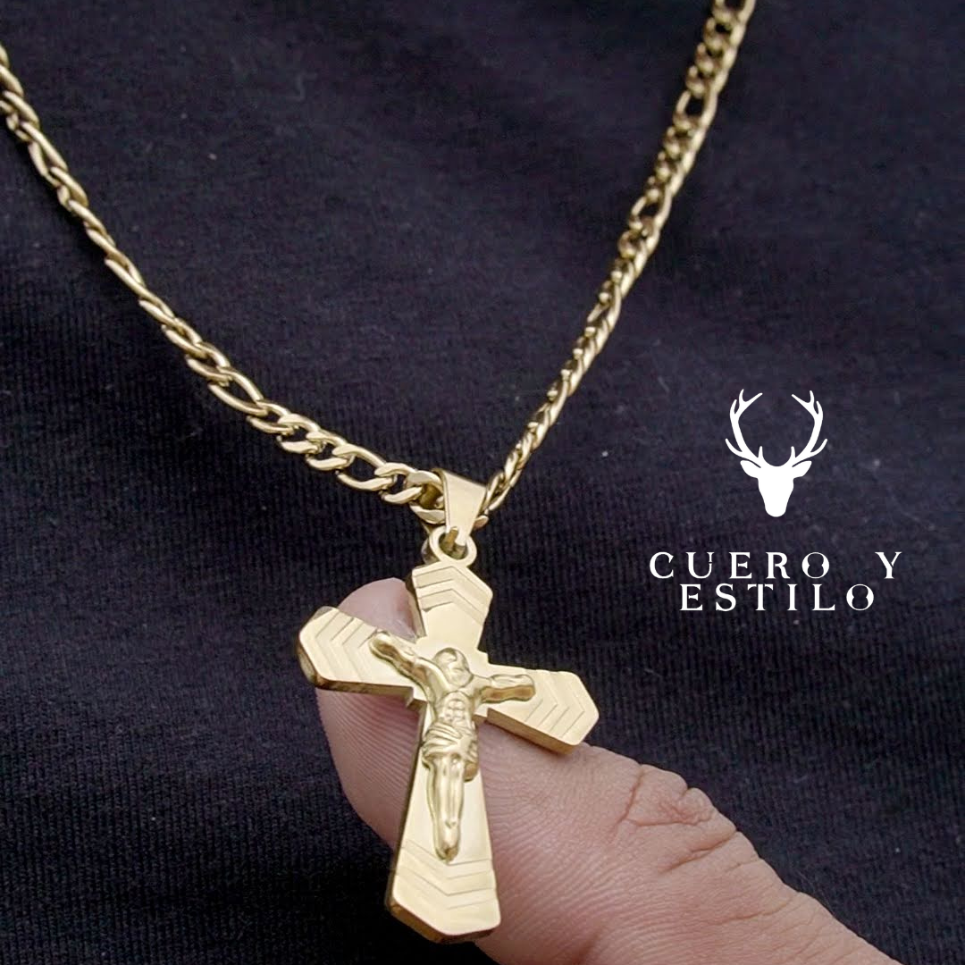 Cadena Cartier Cristo Redentor (Cadena Cartier + Dije)