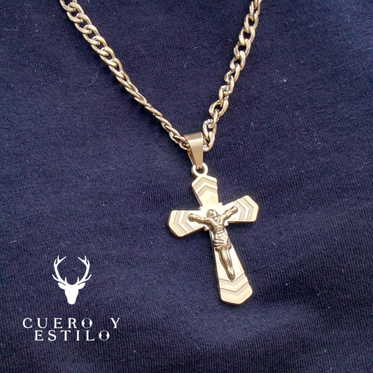 Cadena Cubana Cristo Redentor (Cadena Cubana + Dije)