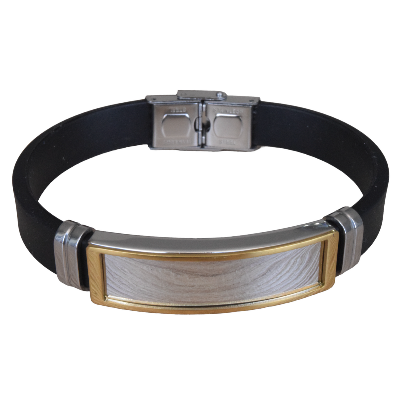 Pulsera Neopreno Gold Slim Silver