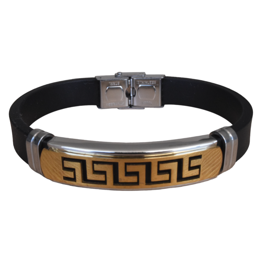 Pulsera Neopreno Gold Silver Endless